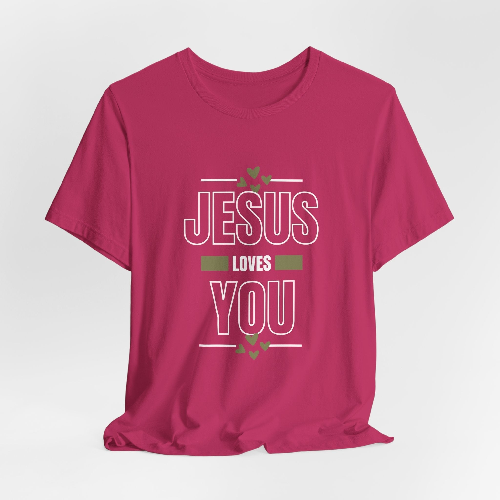Jesus Loves You T Shirt Inspirational Tshirt