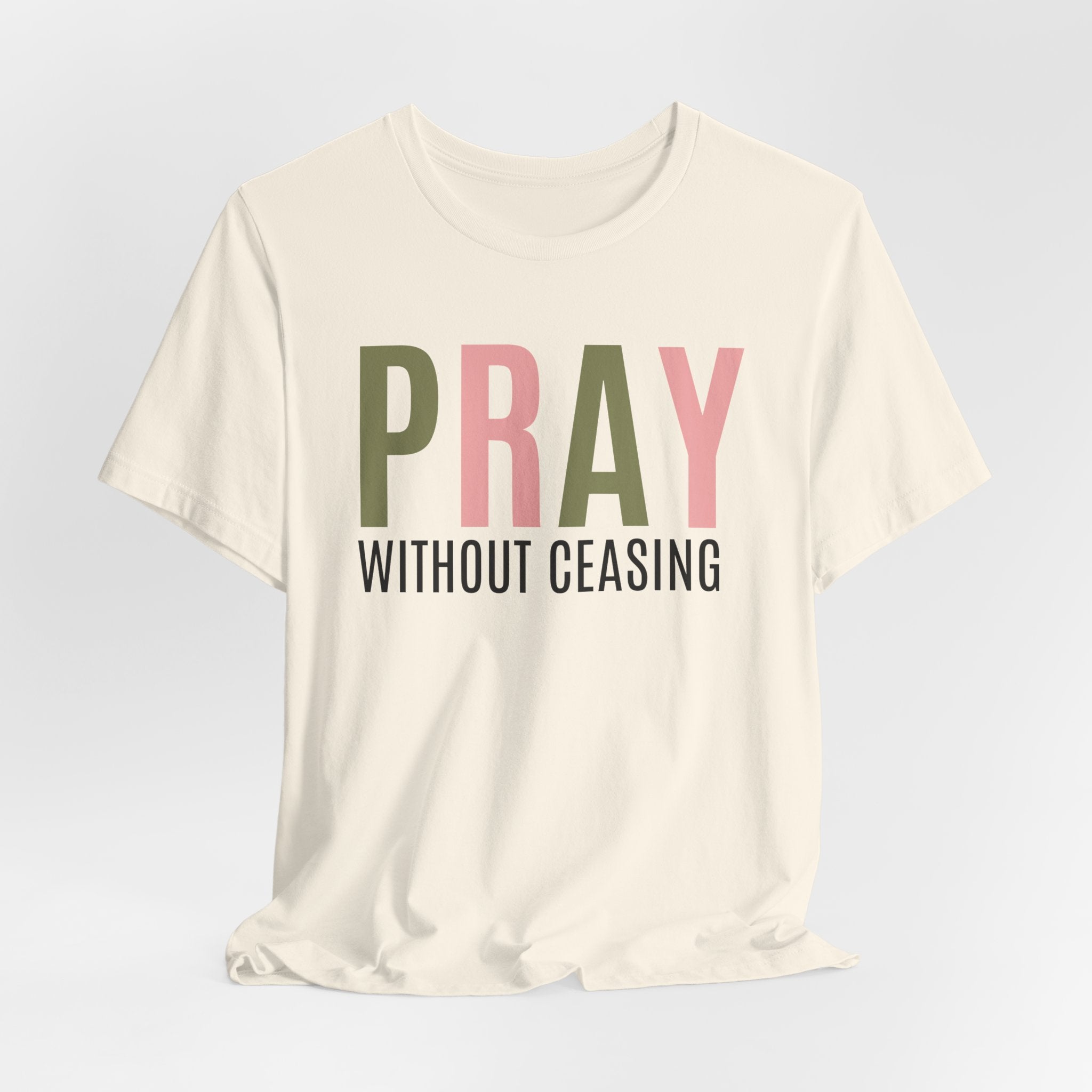 Pray Christian Mom Inspirational Christian T-Shirt