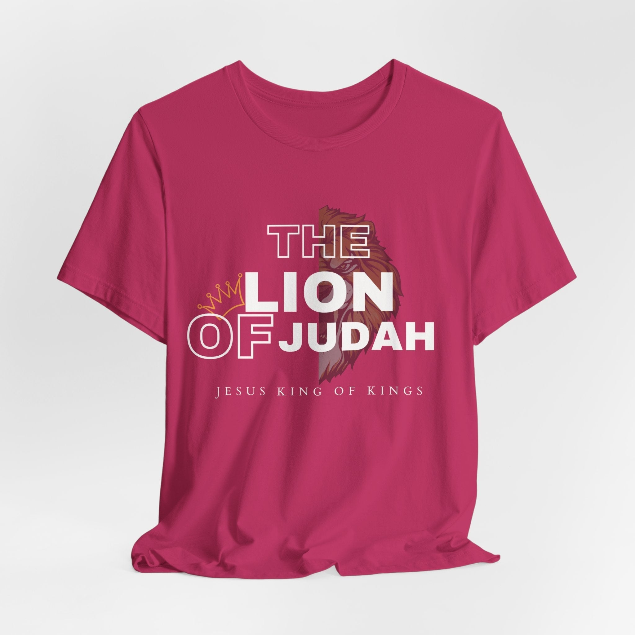 The Lion of Judah Inspirational Christian T-Shirt
