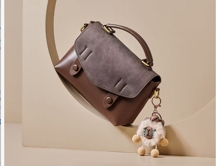 Handheld single shoulder crossbody bag