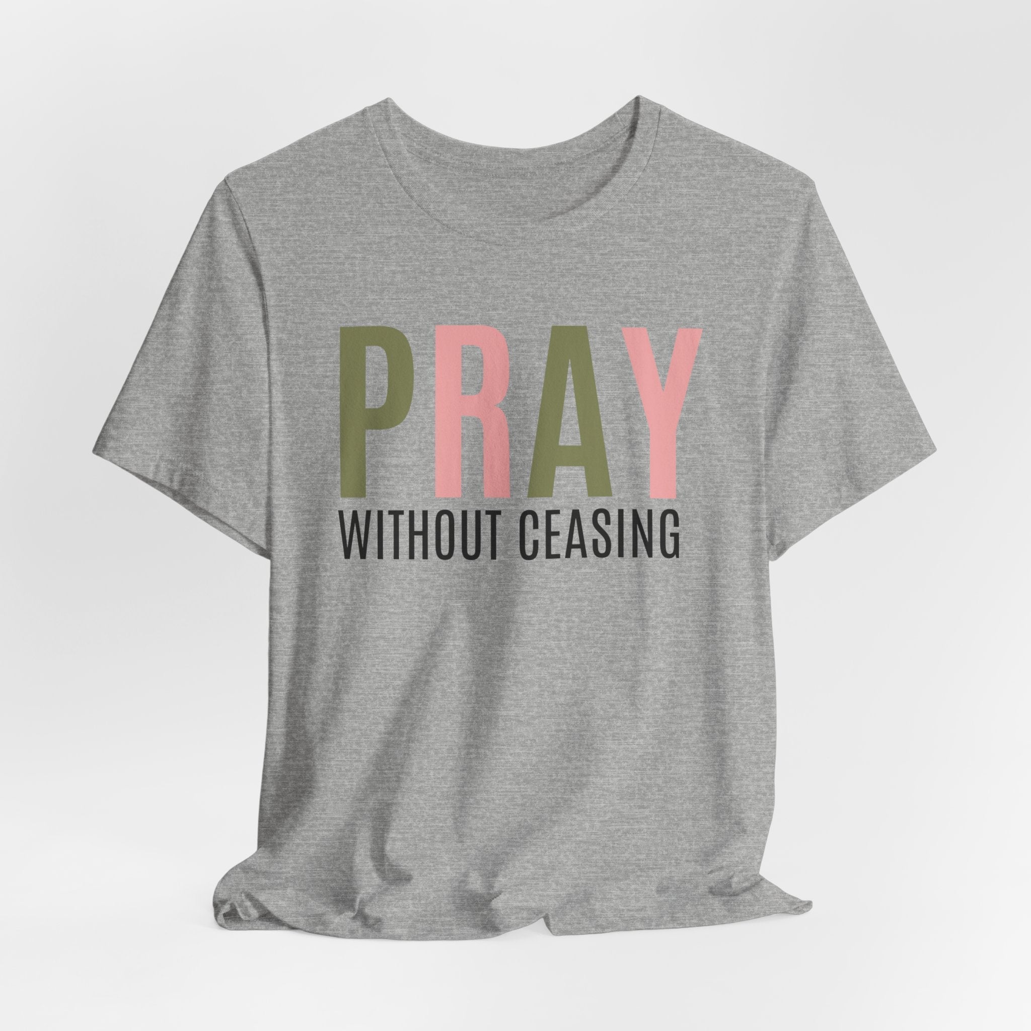 Pray Christian Mom Inspirational Christian T-Shirt